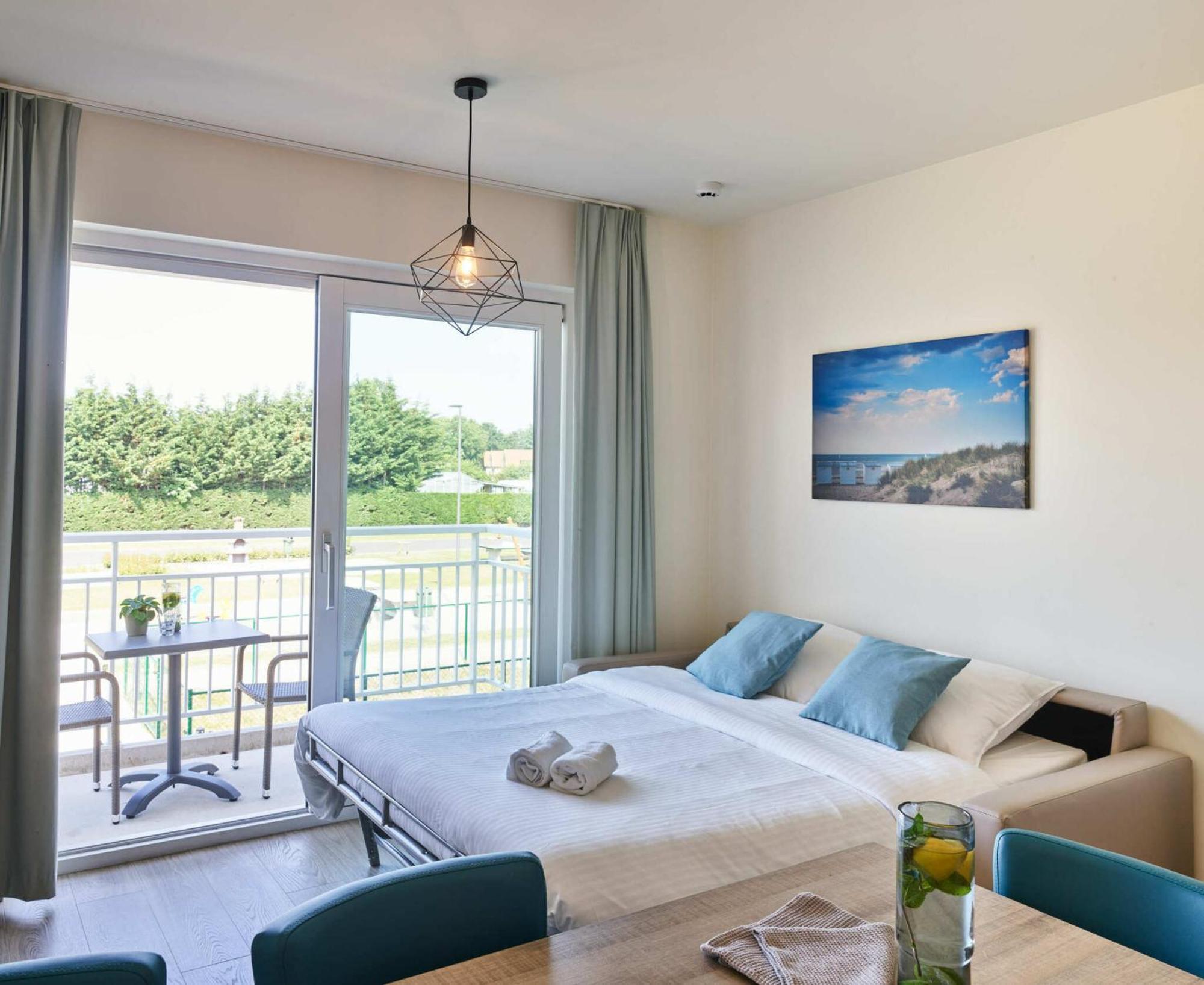 Holiday Suites Nieuwpoort Ruang foto